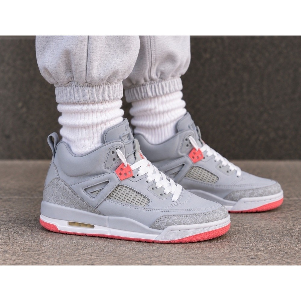 Nike Air Jordan Girls Spizike GS Sneakers Shoes Size 6.5Y Gray Pink High tops
